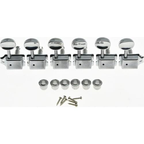 Vintage Guitar Tuning Keys Guitar Tuners Machine Heads for ST TL Chrome
