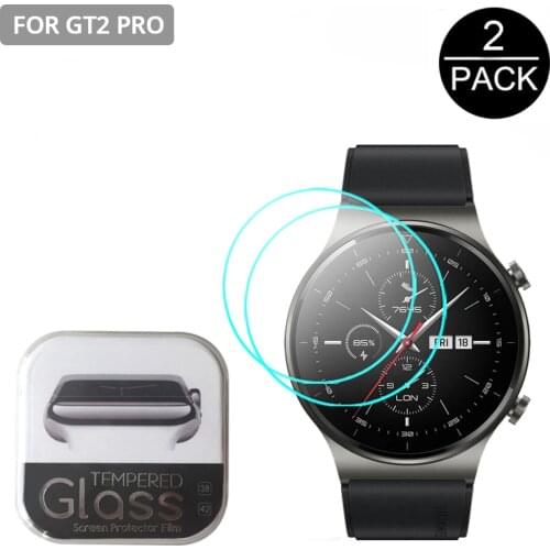 Tempered Glass for Huawei Watch GT 2 Pro Smartwatch Screen Protective Film Waterproof Anti-Scratch Glass 2.5D 9H for GT2 Pro