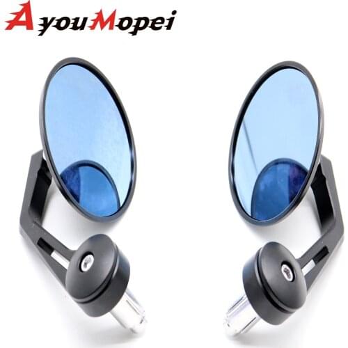 Motorcycle Handlebar Mirror Rearview Motorcycle Bar End MirrorFor Trident 660 Trident660 2021 Rear View Mirrors