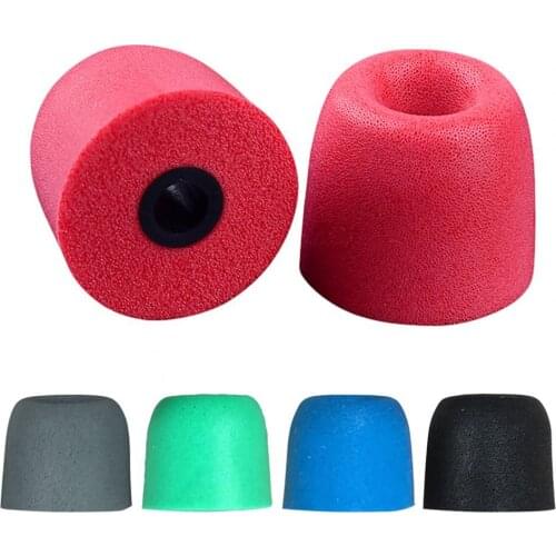 2 Pairs T400/T500 Soundproof Memory Sponge Ear Caps In-ear Earphone Accessories