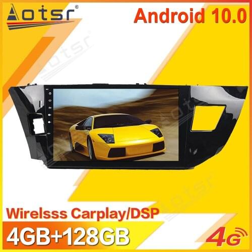 Android Car Multimedia Stereo Player For Toyota Levin 2013-2015 Tape Radio Recorder Video Auto GPS Navi Head Unit No 2Din 2 Din