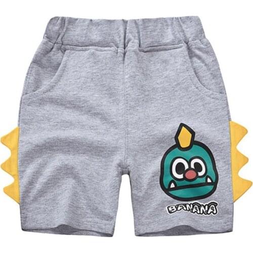 Bambino New Year 2021 Summer Short Pants Baby Boy 2-7 Years Child Dinosaur Clothing Kids Boy Shorts Beach Shorts Sport Shorts