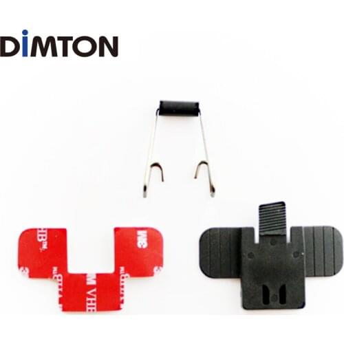 BlueRider M1/M1-S EVO Bluetooth Motorcycle Headset - Bracket Set including Metal Clip, 3M Adhesive, Bracket