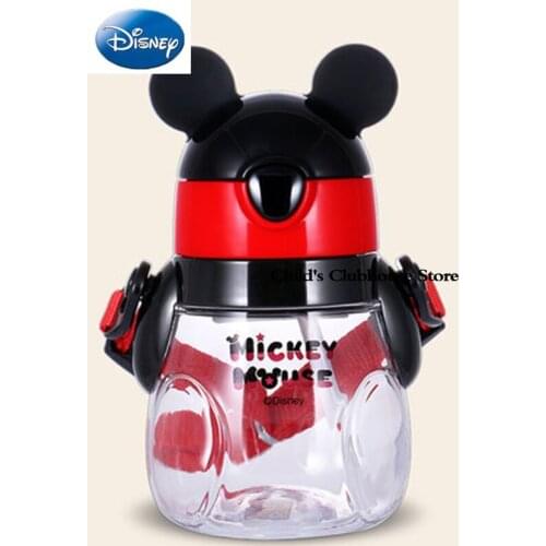 Disney 440ml Childrens Straw Cup Silicone Neutral Waterproof Leakproof Soft Comfortable Fashion Toddler Cup