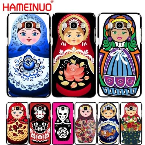 HAMEINUO Russian dolls Flower cover phone case for Samsung Galaxy J1 J2 J3 J5 J7 MINI ACE 2016 2015