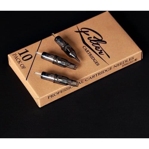 50 pcs/lot Original FILTER Cartridge Tattoo Needles Round Liner #12 0.35mm 1203RL 1205RL 1207RL 1209RL 1211RL for system machine