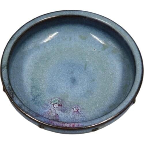 Chinese Old Porcelain Jun kiln Porcelain Blue Glaze Writing-Brush Washer