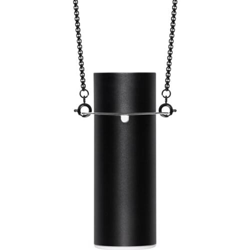 Hot TOD-Fashionable Personal Wearable Mini Portable 19.99 Million Negative Ion Generator Hanging Neck Air Purifier Black
