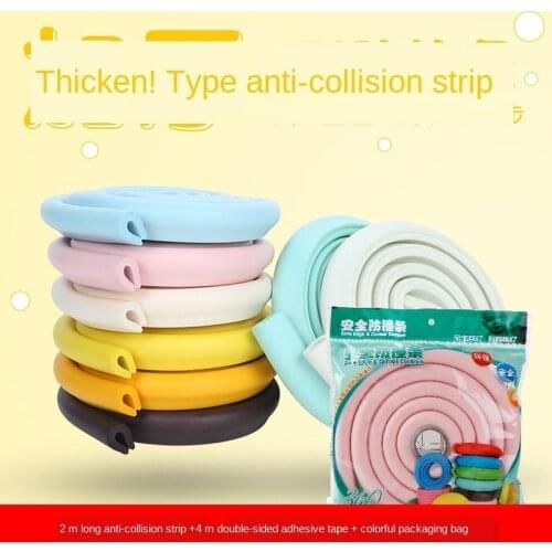 New U-shaped baby safety corner protector thickened childrens protective strip tableside coffee table glass protective strip