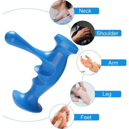 1PC Portable Handheld Deep Tissue Trigger Point Reflexology Body Home SPA Self Massager Tool For Blood Circulation