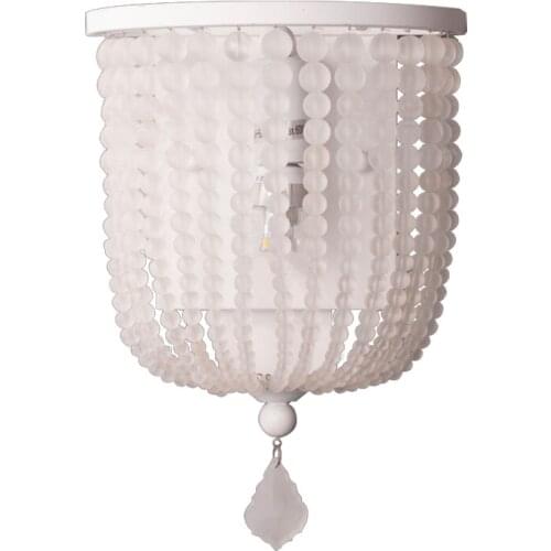 Replica item Amercian Style Dauphine Frosted Glass Demilune Sconce Wall Lamp Free Shipping