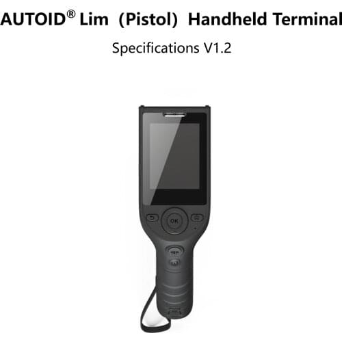 QR Scanner PDF417 Barcode Scanner Android 8.1 PDA Seuic X3 Scanner Support 4G WIFI Bluetooth Pistol Grip PDA Waterproof 2.4 Inch