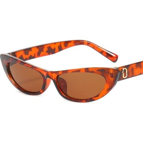 Vintage Cat Eye Sunglasses Women Fashion Luxury Sexy Small Frame UV400 Sun Shades Glasses Female Oculos De Sol Feminino