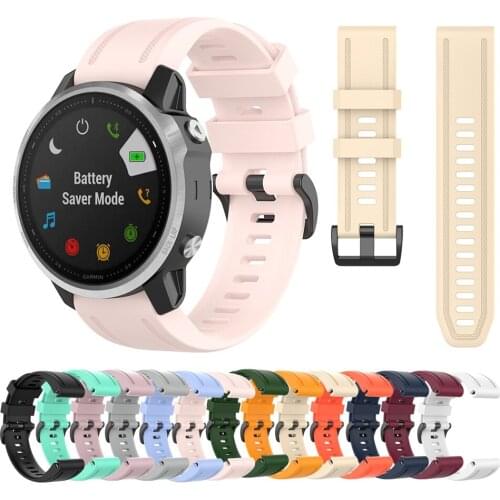 Sport Silicone Replacement Bracelet Strap Watch Bands for Garmin Fenix 6s/6s Pro Bands Easy Fit for Fenix 5S/Fenix 5S Plus Strap