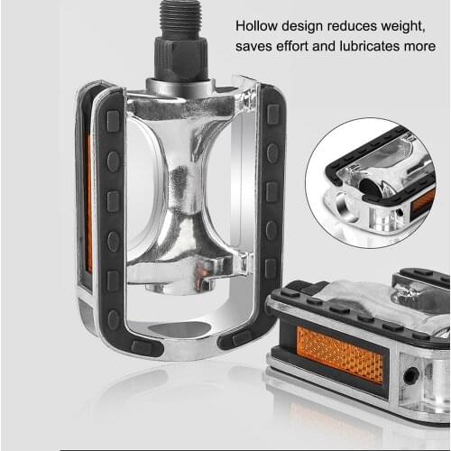 Ultralight Bicycle Pedals Anti-slip Cycling Pedals 11mm Thread Diameter Mountain Road Bike Pedal