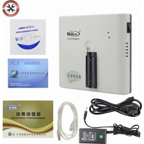 2021 Original Wellon VP898 Universal Programmer ECU Chip Tunning Programmer Wellon VP-898 Programmer with Multi-language