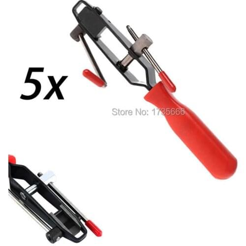 5x / Lot Car CV Joint Boot Clamp Banding Crimper Steel Automotive Repair Tool With Cutter Pliers