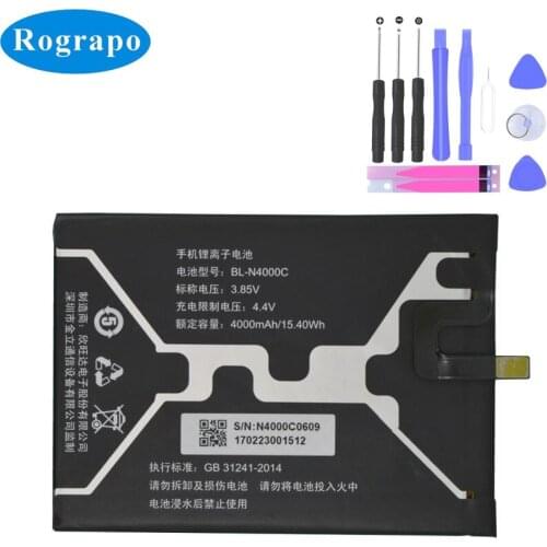New 4000mAh Original BL-N4000C Replacemen Mobile Phone Battery Baterij Batterie For Gionee F5 F5L BL N4000C Batteries