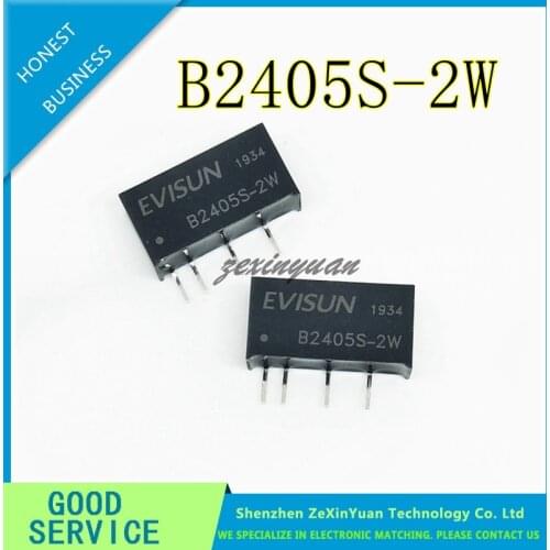 B2405S-2W Isolated DCDC Voltage Reducer Module 24V to 5V 2W Isolated Power Supply
