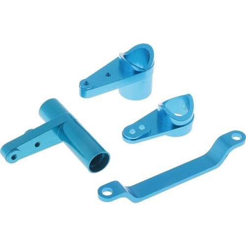 BLUE Aluminum Steering Saver Complete for HSP 1/8 Scale RC Car Upgrade Parts