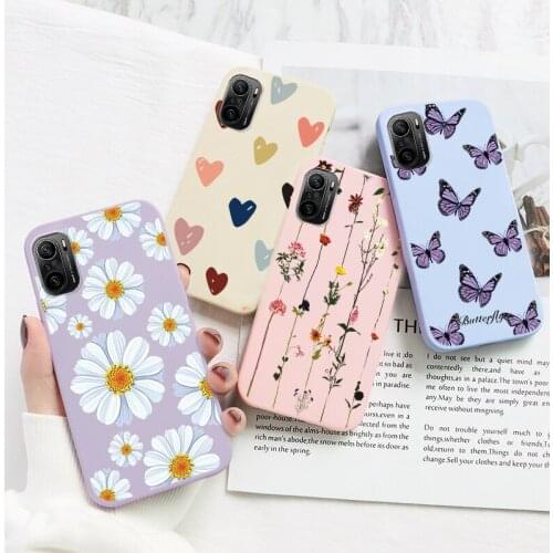 For Xiaomi Poco F3 NFC Redmi K40 Case Silicone Soft Protection TPU Cover For Redmi K 40 K40 Pro K40ProPlus Poco F3 Bumper Fundas