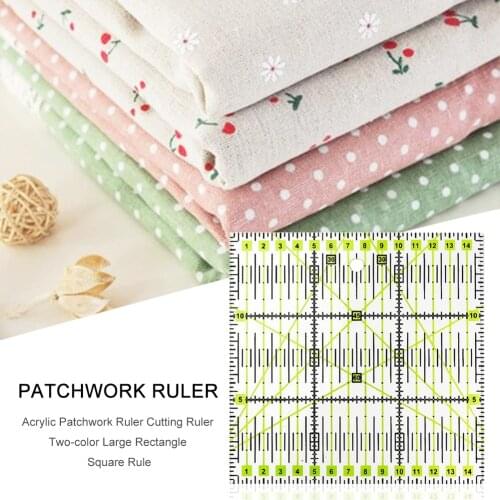 DIY Manual Patchwork Ruler Scale Office School Line Drawing Ruler Measuring Tool Outdoor Indoor Working Supplies Parts