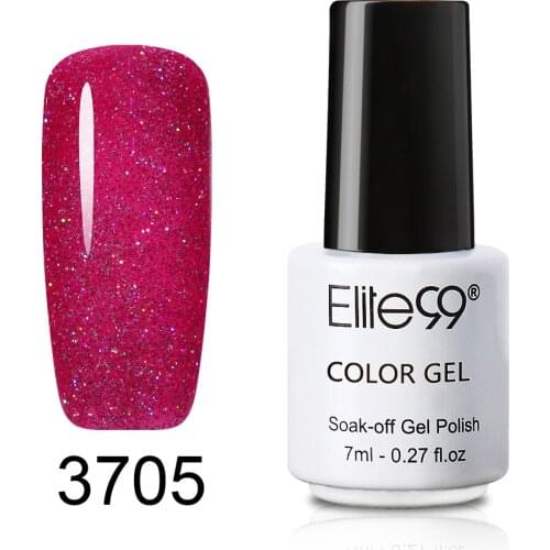 Elite99 7ml Super Bling Neon Nail Gel Polish Soak Off UV Gel Nail Polish Nail Art Diamond Glitter Color UV Gel Hybrid Varnish