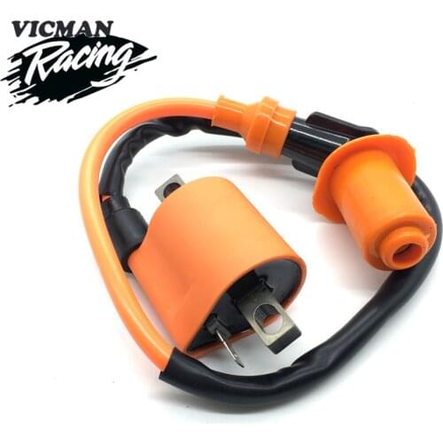 CG ZJ Racing Performance Ignition Coil for 50cc 125cc 150cc 200cc D8TC High Pressure Coil ATV Quad Dirt Pit Bike Motorcycle