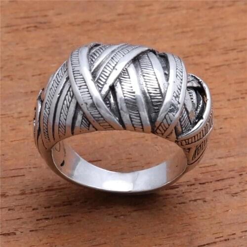 2021 Fashion Women Rings Alloy Multi Layer Plant Vine Cross Unisex Rings Lady Wedding Band Engagement Party Gift Jewelry