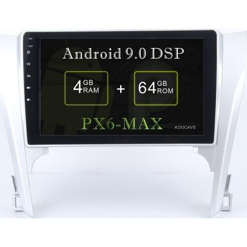 KOOCAVS 10.2" IPS Android 9.0 Car GPS Radio Player for Toyota Camry 2012 2013 2014 with 4GB+64GB Stereo Multimedia Headunit