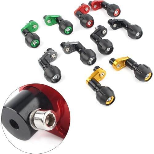 Motorbike Frame Gurad Crash Slider Falling Protection For Kawasaki EX400 2018 2019 CNC Aluminum