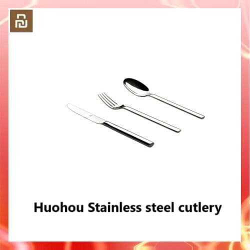 Mijia Huohou Stainless steel cutlery spoon Dinner Set Cutlery Knives Forks Spoons Stainless Steel Home Party Tableware Set