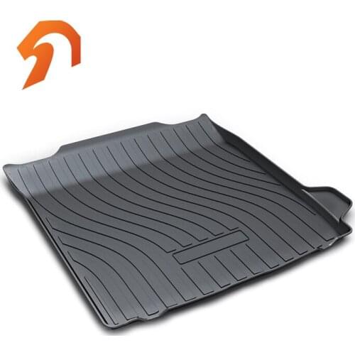 Rubber Rear Trunk Cover Cargo Liner Trunk Tray Floor Mats For VOLVO S90 2017 2018 Carpet Liner Mats