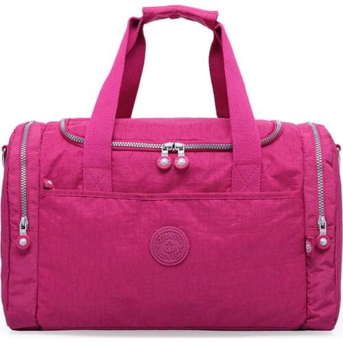 Luggage Carry-on Tote Travel Duffle Bag Casual Crossbody Handbags Nylon Shoulder Bags for Women Men Messenger Bags