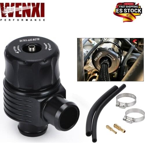 Universal 1.8T Turbo Diverter Dump 25mm Blow Off Valve Aluminum for AUDI A3 S3 A4 A6 A8 S4 TT 1.8 20v TURBO 5742BK
