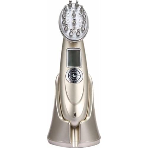 USB Vibrating Stimulate Rechargeable New Charging Laser Comb Laser Scalp Massage Hair Regrowth Treatment Comb Hair Massage Brush