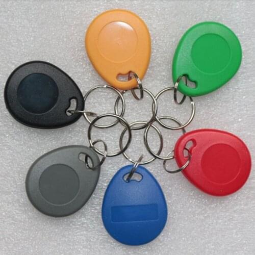 125KHz T5577 ID keyfobs RFID writable tags 1000pcs/Lot