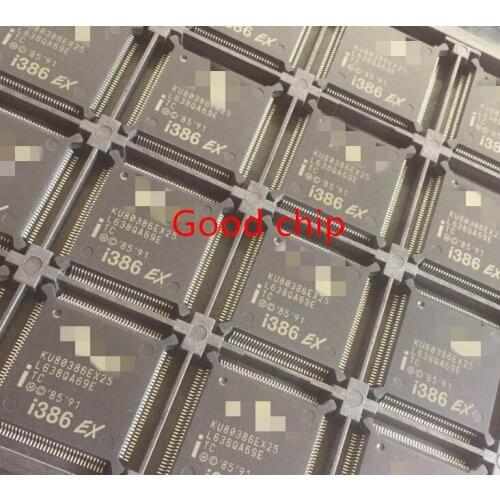 2PCS KU80386EX25 KU80386EX25 TC KU80386EX33 KU80386EX33 TC QFP132 CPU embedded microprocessor controller