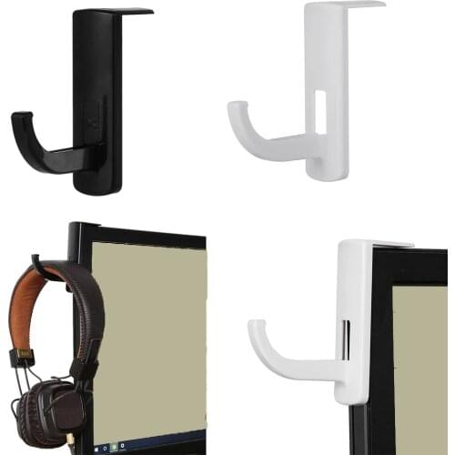2pcs Headphone Hook Can Be Pasted Display Headphone Hook Headset Shelf Bracket Universal Earphone Holder Accessories