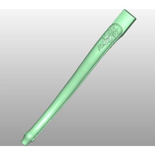 3D model STL format file for cnc router engraving furniture sofa cabinet chair leg pattern Artcam 711