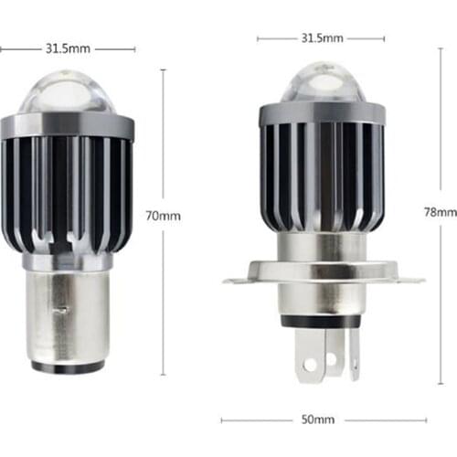 6000lm H4/H6 BA20D Moto Led Motorcycle Headlight Bulbs Dual Color Hi/Lo Beam Fog Lamp Motorcycle Accessories