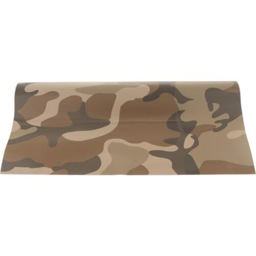 Digital Military Camo Desert Vinyl Sheet Wrap Sticker Sheet