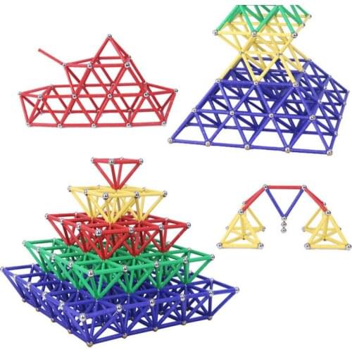 Childrens magnetic stick, game building block, childrens education toy, 58mm magnetic toy