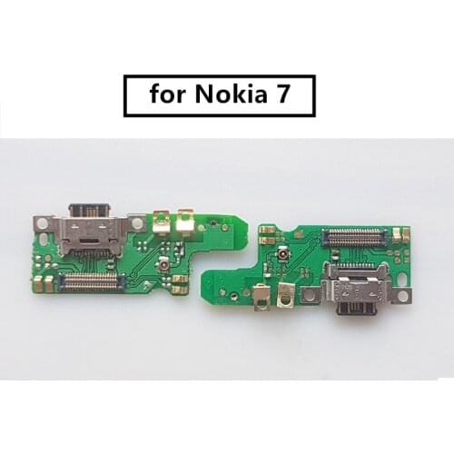 For Nokia 7 USB Charger Port Dock Connector PCB Board Ribbon Flex Cable phone screen repair spare parts