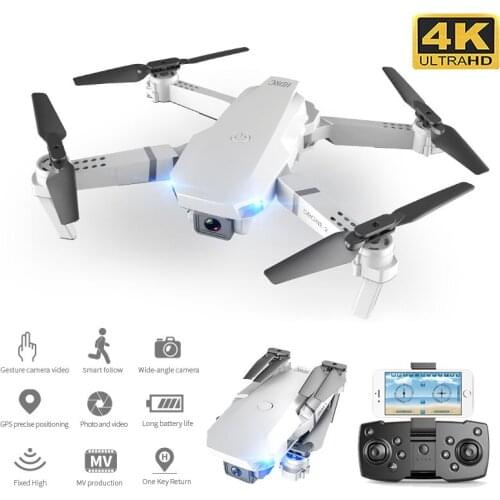 E59 RC 4K HD Camera Drone Professional Aerial Photography Helicopter 360 Degree Flip WiFi Real Time Transmission Quadcopter