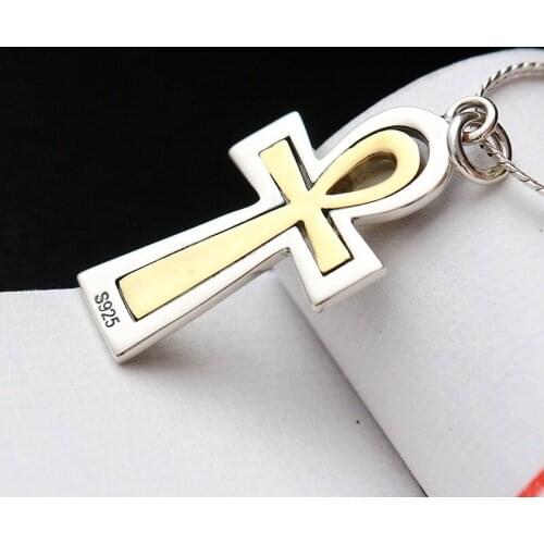 Retro Thai Silver Wholesale Silver Pendant Wholesale Cross Pendant S925 Sterling Silver Men And Women Pendant