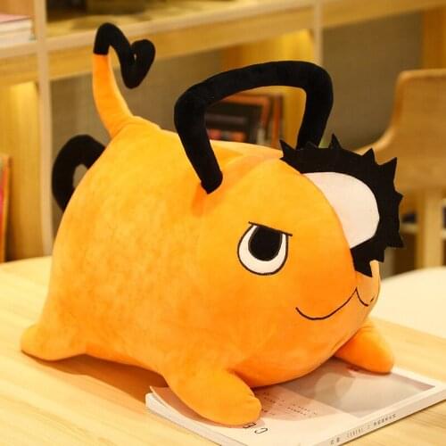 Hot Selling Animation Chainsaw Man Bochita Role Play Props Cushioned Pillow Plush Filled Toy Accessories Cushion