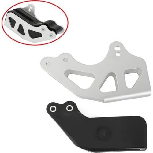 Aluminum & Rubber Motorcycle Chain Guard Guide For 525 For EXC SXF 125 250 450 525 For ZONGSHEN X6 X2X