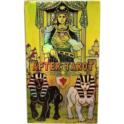 After Tarot Deck Friends Party Table Game Witch Divination Fate Astrology Gameplay 78 Card Family Entertainment Board Game