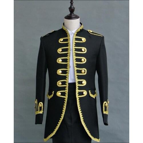2020 New Fashion Costume Fashion Vintage Wedding Dress Men Set Suit Formal Dress Singer Stage Costumes Clothing